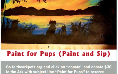 Paint for Pups (Paint and Sip at the Ark)