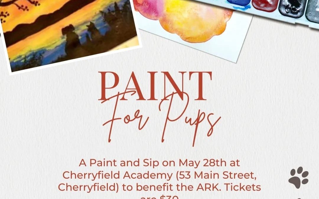 Paint for Pups 5/28